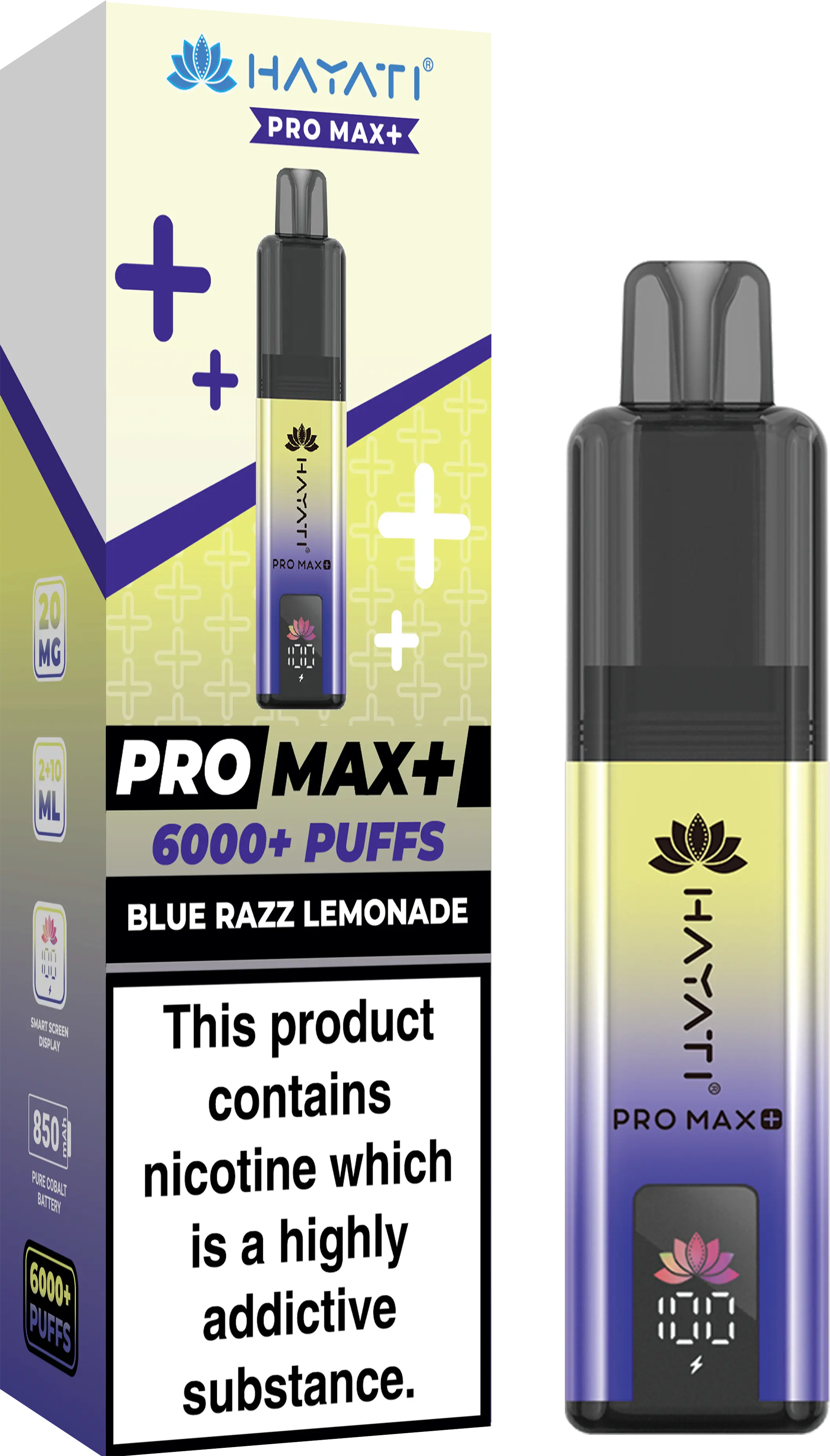 Hayati Pro Max 6000 Puffs Disposable Vape Pack of 10 - Vape wholesale supplies